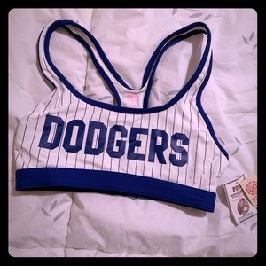 ⚾️ PINK Dodgers Sports Bra